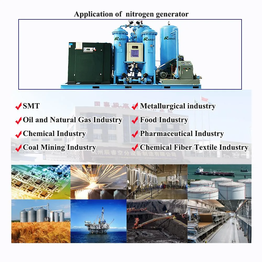 Chenrui Professional Nitrogen Gas Separator Making Machine Manufacture Nitrogen Generator for Sale