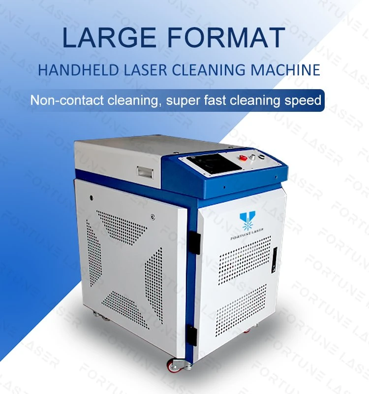 New Products Laser Cleaning Machine 1000W Oil Rust Removal Price 1500W 2000W Industrial Car Steel Metal Washing Machine Cleaner Remove Painting Coating Remover