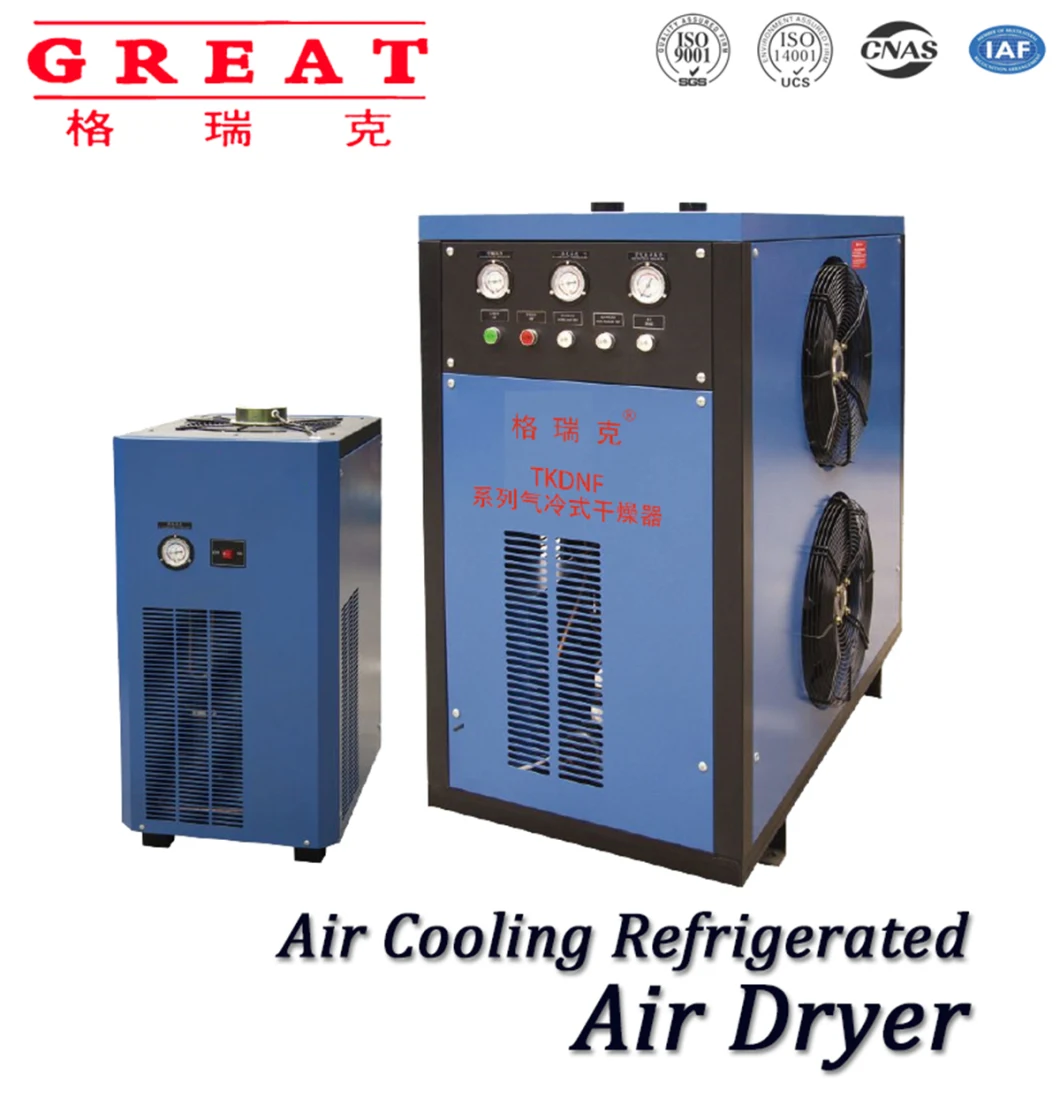 &quot;Great&quot; Tkd-10NF/Hf Air Cooling Refrigerated Compressed Air Dryer