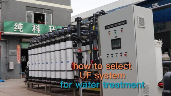 UF System Ultra Filtration Water Treatment Machine Purification Filter RO Machine